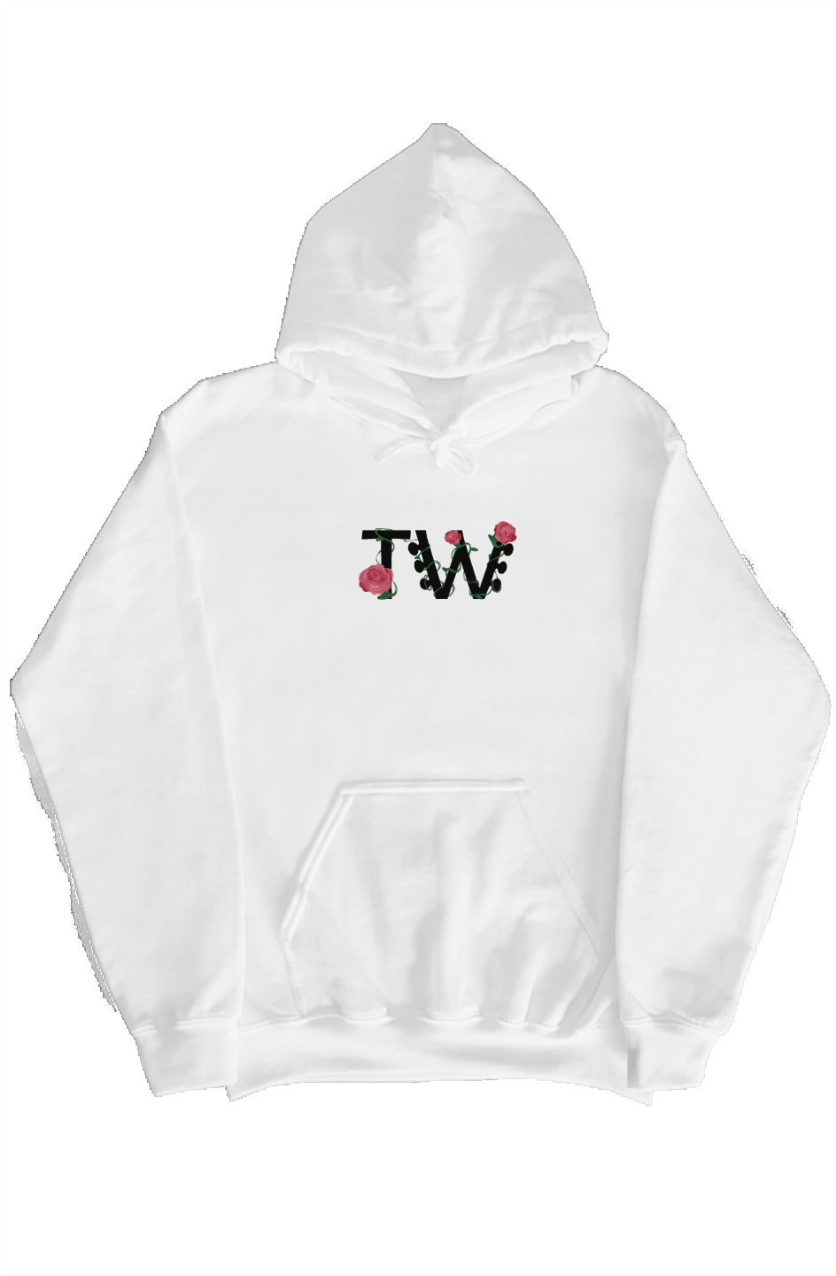 TLW White Rose hoodie