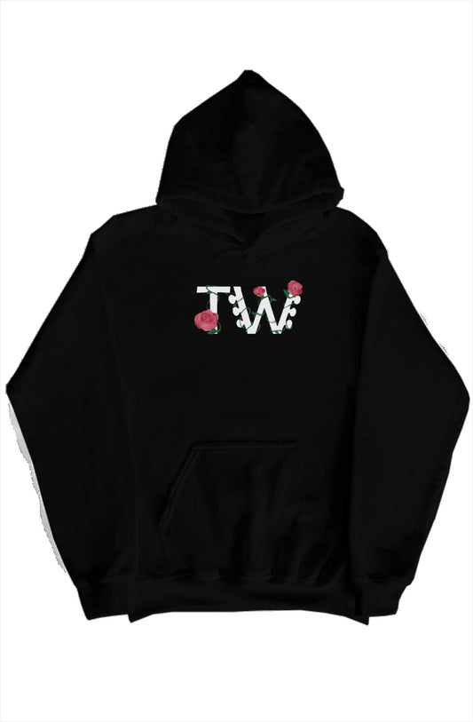 TLW Black Rose hoodie