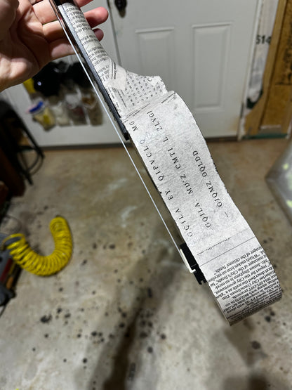 Newspaper Ukulele