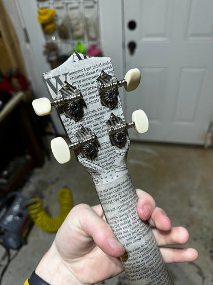 Newspaper Ukulele