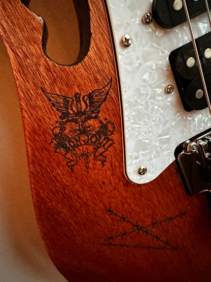 Bon Jovi Themed Stratocaster